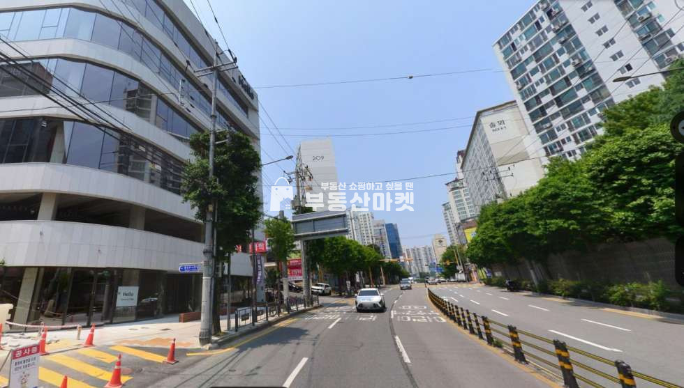 전남광주 남구 봉선동 쌍용사거리 메인 대로변 신축 상가 임대!! 월세 매물번호 17586 사진 1