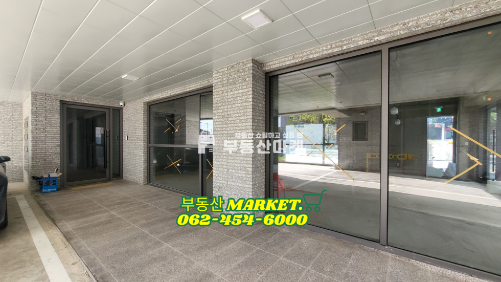 전남광주 서구 마륵동 상무한신, SK뷰 아파트 인근ㅣ25년 신축 상가임대ㅣ1층 공실상가 월세 매물번호 17795 사진 6