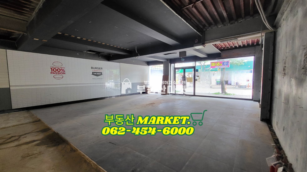 전남광주 북구 일곡동 일곡동 메인대로변 1층 공실상가 임대ㅣ프랜차이즈, 식당, 패스트푸드 전문점 월세 매물번호 17638 사진 3